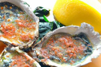 Savor Baked Oysters with Spinach & Parmesan Delight