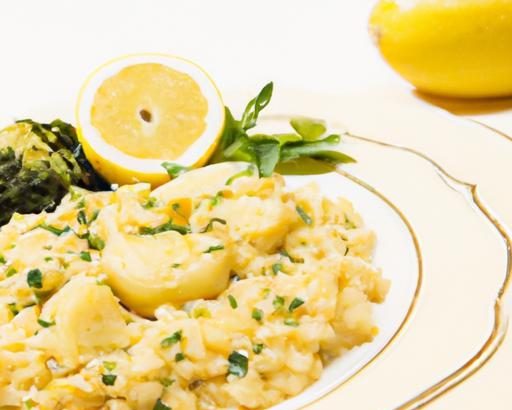 Farro Delight: Creamy Lemon-Herb Sauce for Every Bite