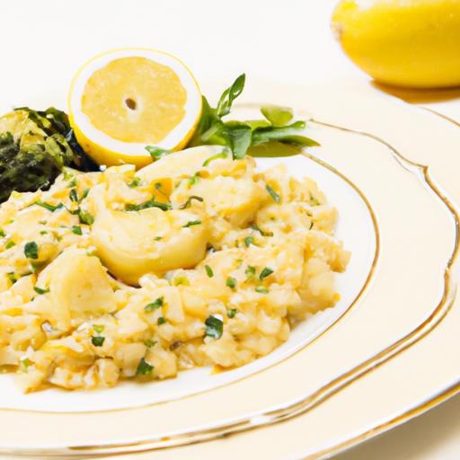 Farro Delight: Creamy Lemon-Herb Sauce for Every Bite