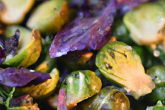 A Flavorful Twist: Roasted Brussels Sprouts & Blueberry Salad