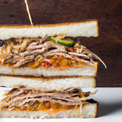 Crispy Delight: Discovering the Peking Duck Sandwich Stall