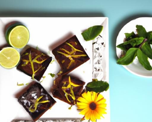 Zesty Gimlet-Style Lime Brownies: A Tart Twist on Sweet
