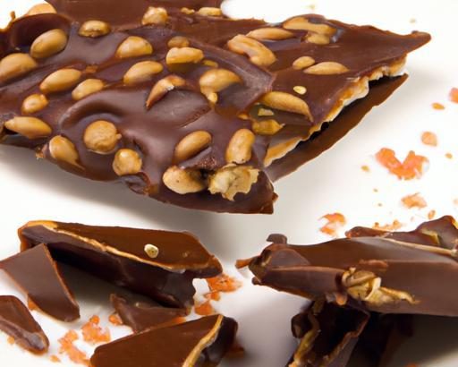 Peanut Brittle Meets Dark Chocolate: A Sweet Crunch Duo