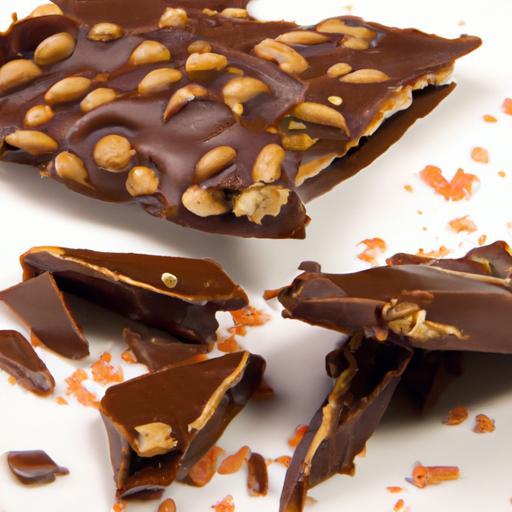 Peanut Brittle Meets Dark Chocolate: A Sweet Crunch Duo