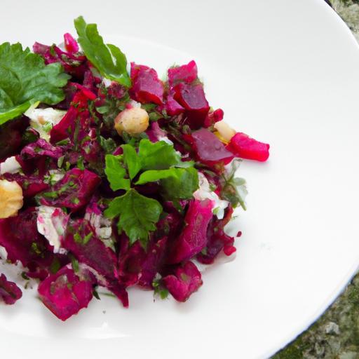 Nutritious Fusion: Buckwheat & Roasted Beet Salad Delight