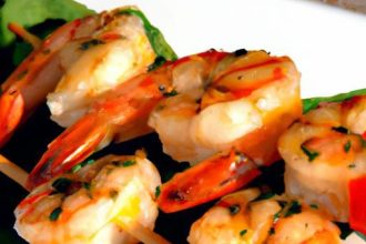 Sizzling Grilled Shrimp Skewers: A Flavorful Summer Delight