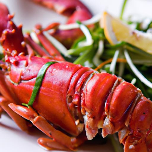 Steamed Lobster with Ginger & Scallions: A Flavorful Delight
