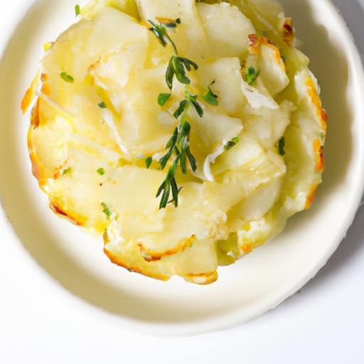Golden Roasted Turnip Gratin with Fragrant Thyme Twist