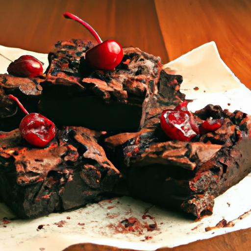 Decadent Double Chocolate Cherry Brownies: A Sweet Symphony