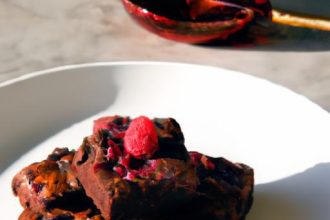 Decadent Kir Royale-Inspired Cassis Brownies Recipe Reveal