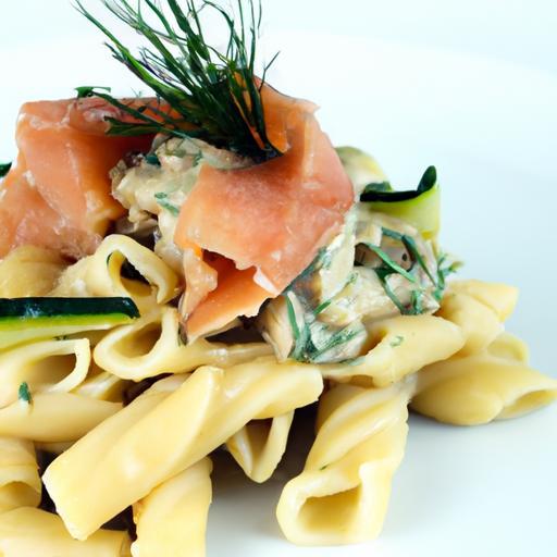 Tagliatelle Meets Scandinavia: Creamy Dill & Salmon Sauce
