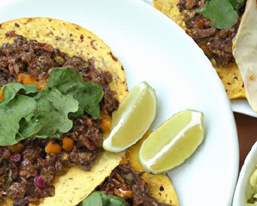 Hearty Lentil Tacos with Creamy Guacamole Delight
