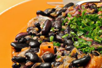 Hearty Black Bean Casserole: A Flavorful, Nutritious Feast