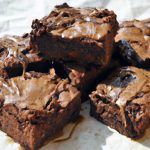 Decadent Cakey Chocolate Brownies with Fudge Frosting Delight