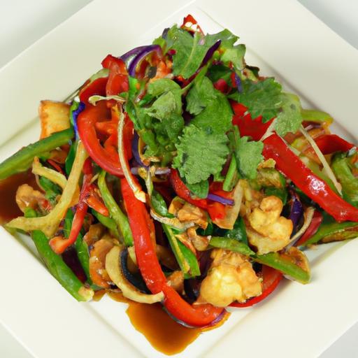 Savor the Seasons: Vibrant Vegetable & Smoked Tofu Stir-Fry
