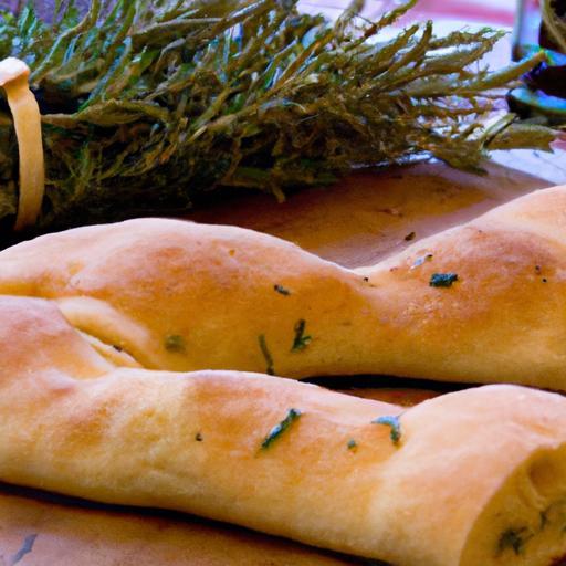 Rustic Fougasse Delight: Aromatic Herbs de Provence Bread
