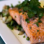 Savor the Flavor: Roasted Salmon with Garlic Herb Butter