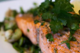 Savor the Flavor: Roasted Salmon with Garlic Herb Butter