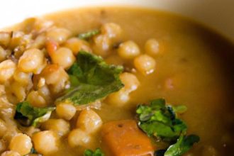 Hearty Barley and Lentil Soup: Thick, Nourishing Comfort