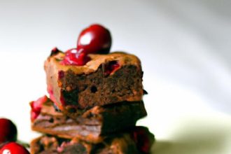 Decadent Choco-Cherry Brownies: A Sweet Sensation Unveiled