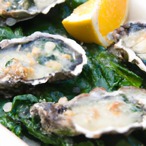 savor Baked Oysters with Spinach & Parmesan Delight