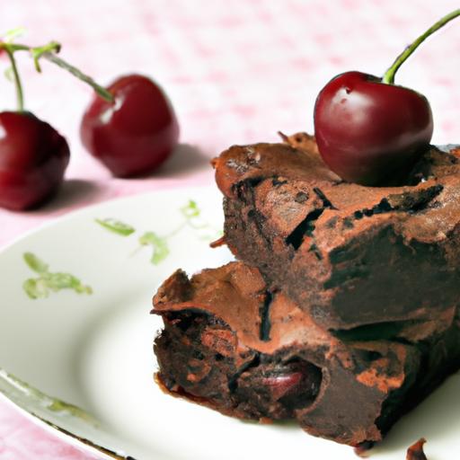 Decadent Double Chocolate Cherry Brownies: A Sweet Symphony