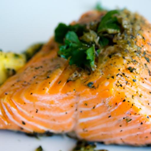 Savor⁤ the flavor: Roasted Salmon with Garlic⁤ Herb Butter