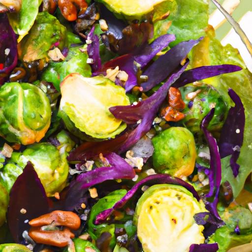 A Flavorful Twist: Roasted Brussels Sprouts & Blueberry Salad
