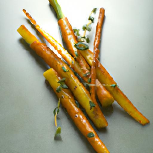 Sweet and Savory:⁣ Roasted Carrots ​with honey and ‌Thyme