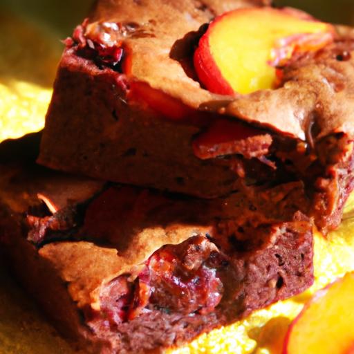 delightful Woo Woo-Style ‍Peach & Cranberry Brownies Recipe