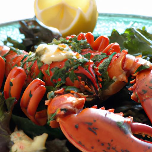 Savor Broiled Lobster with ‌Lush Herb ⁢Butter Bliss