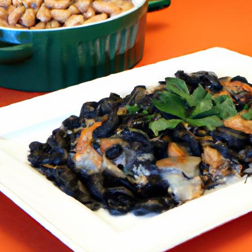 Hearty Black Bean Casserole: A flavorful,Nutritious Feast