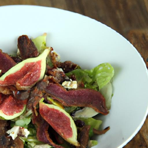Sweet &⁤ Savory‍ Fig & Prosciutto Beef Salad with​ Goat Cheese