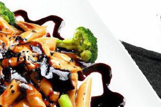 Fusion Feast: Penne Perfected with Japanese Teriyaki Glaze