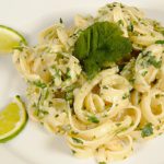 Tropical Twist: Pasta with Zesty Coconut Lime Dressing