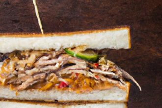 Crispy Delight: Discovering the Peking Duck Sandwich Stall