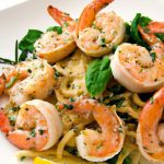 Garlic-Kissed Baked Shrimp with Linguine: A Flavorful Twist
