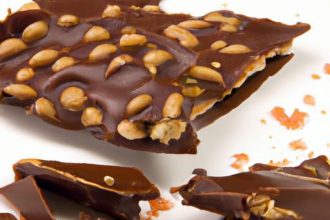Peanut Brittle Meets Dark Chocolate: A Sweet Crunch Duo