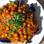 Golden Grains & Spices: Kamut and Chickpea Tagine Delight