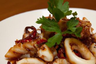 Crispy Salt & Pepper Chilli Squid: A Fiery Seafood Delight