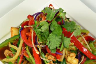 Savor the Seasons: Vibrant Vegetable & Smoked Tofu Stir-Fry