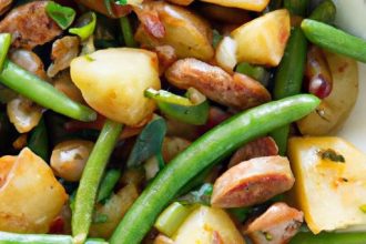 Hearty Sausage Green Bean Potato Casserole for Cozy Dinners