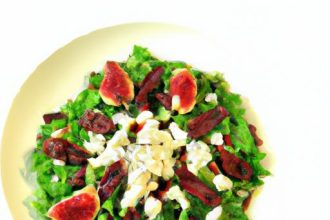 Sweet & Savory Fig & Prosciutto Beef Salad with Goat Cheese