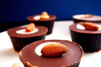 Decadent Almond Butter Dark Chocolate Cups: A Sweet Treat